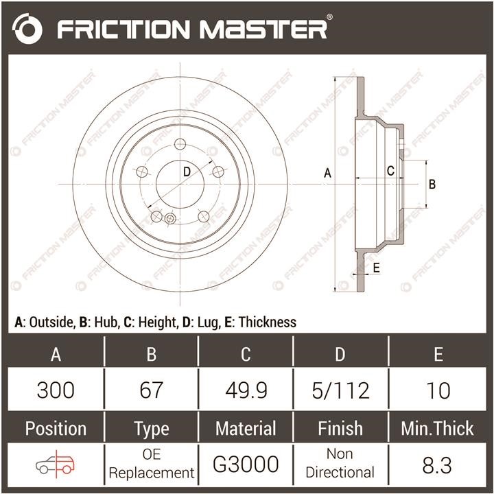 Buy Friction Master R0791 at a low price in United Arab Emirates!