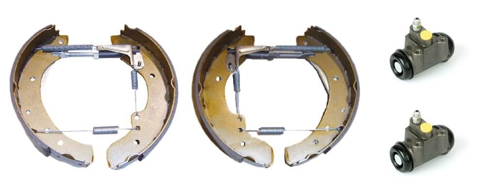 Brake shoes with cylinders, set Brembo K 68 033