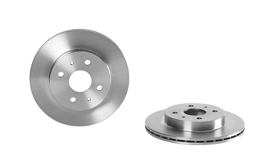 Brembo 09.B523.10 Ventilated disc brake, 1 pcs. 09B52310