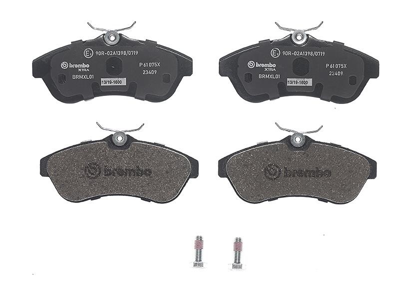 Brembo P 61 075X BREMBO XTRA disc brake pads, set P61075X