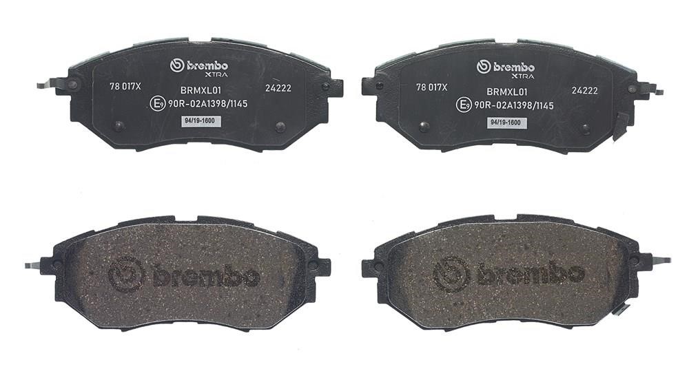 Brembo P 78 017X BREMBO XTRA disc brake pads, set P78017X