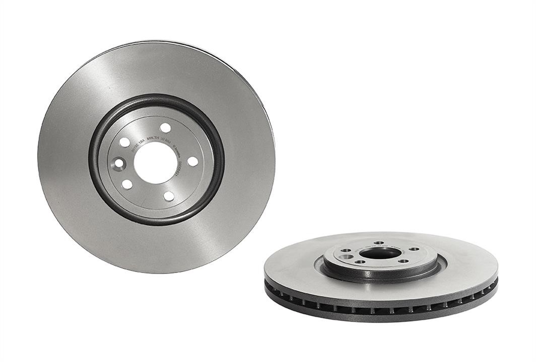 Brembo 09.D064.21 Ventilated disc brake, 1 pcs. 09D06421