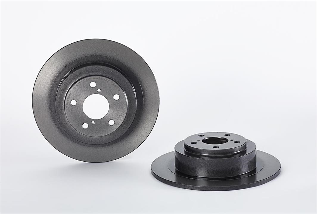 Brembo 08.9093.11 Rear brake disc, non-ventilated 08909311