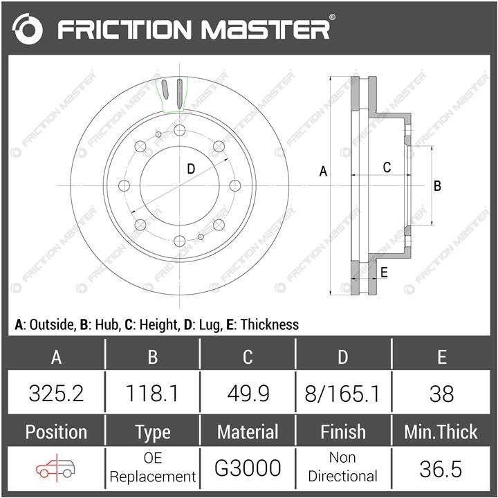 Buy Friction Master R0445 at a low price in United Arab Emirates!