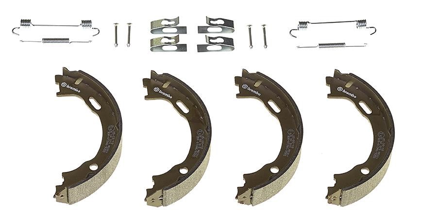 Brembo S 50 515 Parking brake shoes S50515