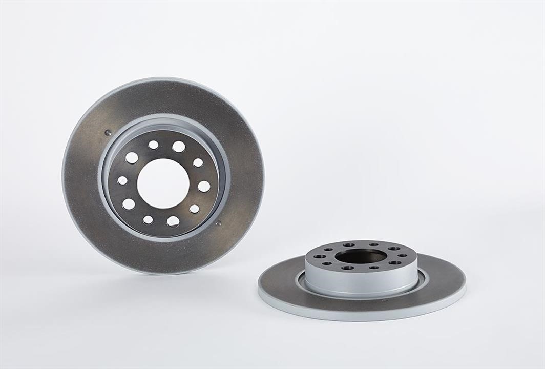 Brembo 08.9364.11 Rear brake disc, non-ventilated 08936411