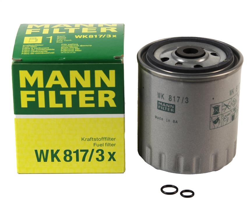 Fuel filter Mann-Filter WK 817&#x2F;3 X