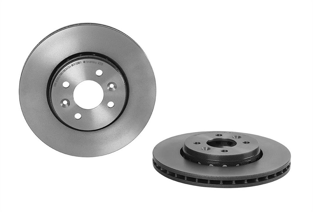 Brembo 09.A727.31 Front brake disc ventilated 09A72731