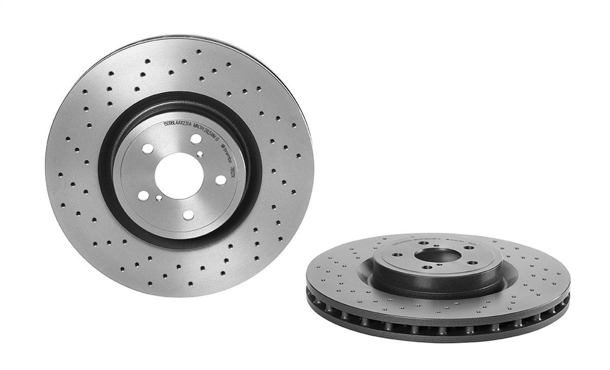 Brembo 09.7812.1X Ventilated brake disc with perforation 0978121X