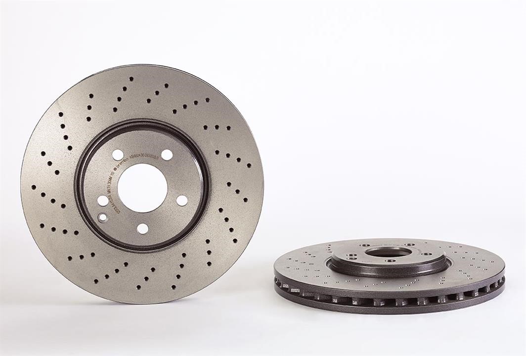Brembo 09.A828.11 Front brake disc ventilated 09A82811