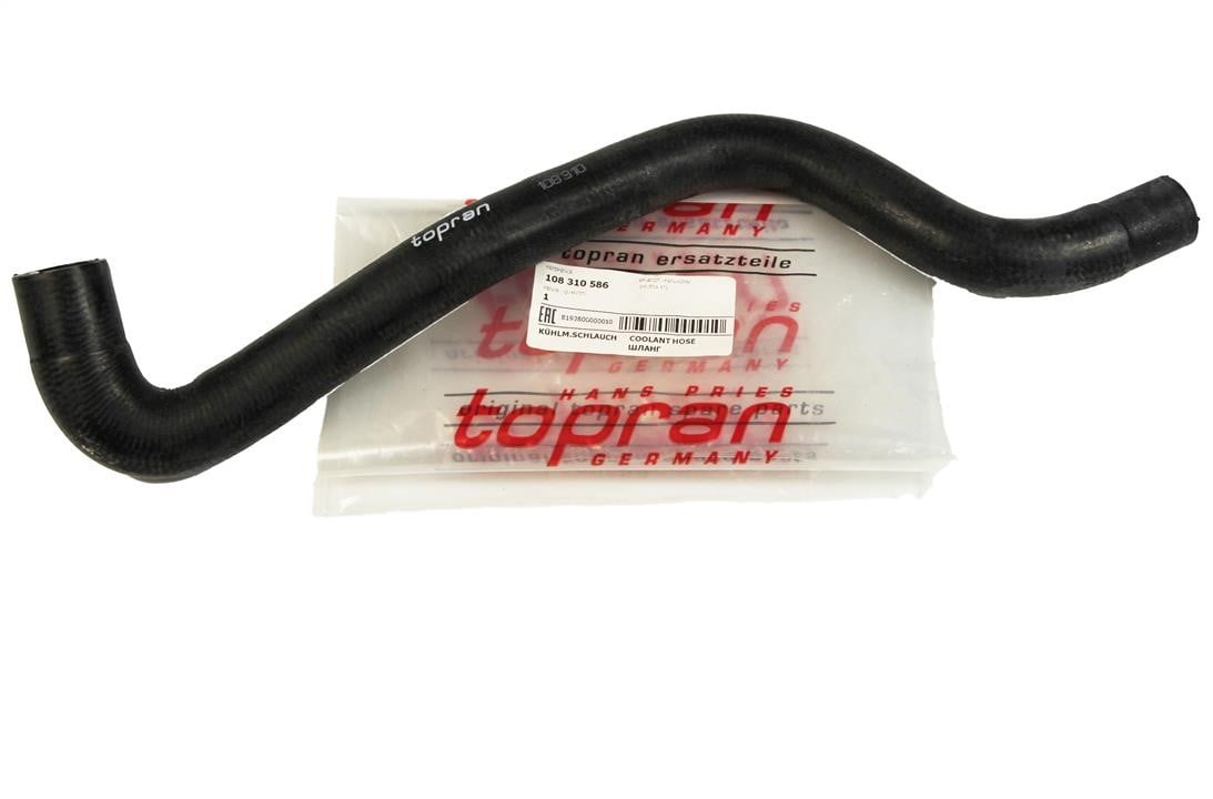 108 198 TOPRAN 108 198 001 Flangia refrigerante Testa a cilindro