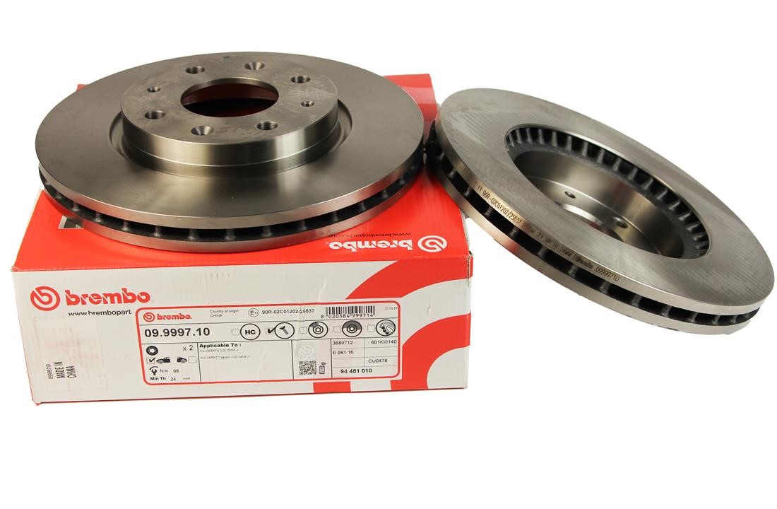 Brembo Vented brake disc, 1 pc – price [object Object] PLN