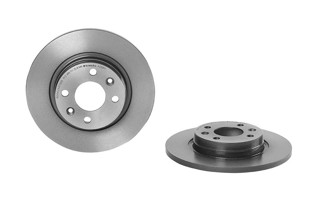 Brembo 08.A268.11 Unventilated front brake disc 08A26811