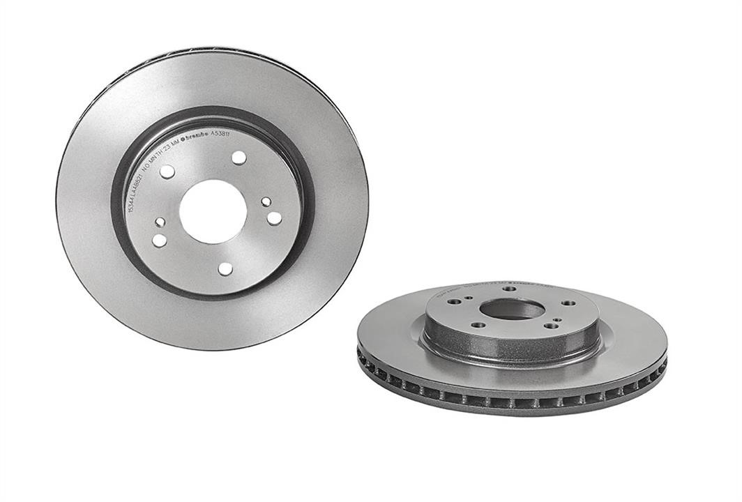 Brembo 09.A538.11 Ventilated disc brake, 1 pcs. 09A53811