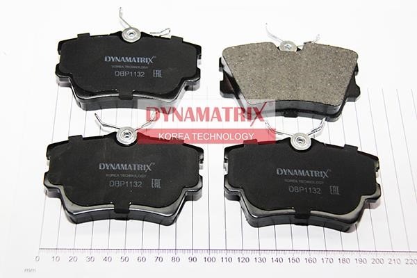 Dynamatrix DBP1132 Brake Pad Set, disc brake DBP1132