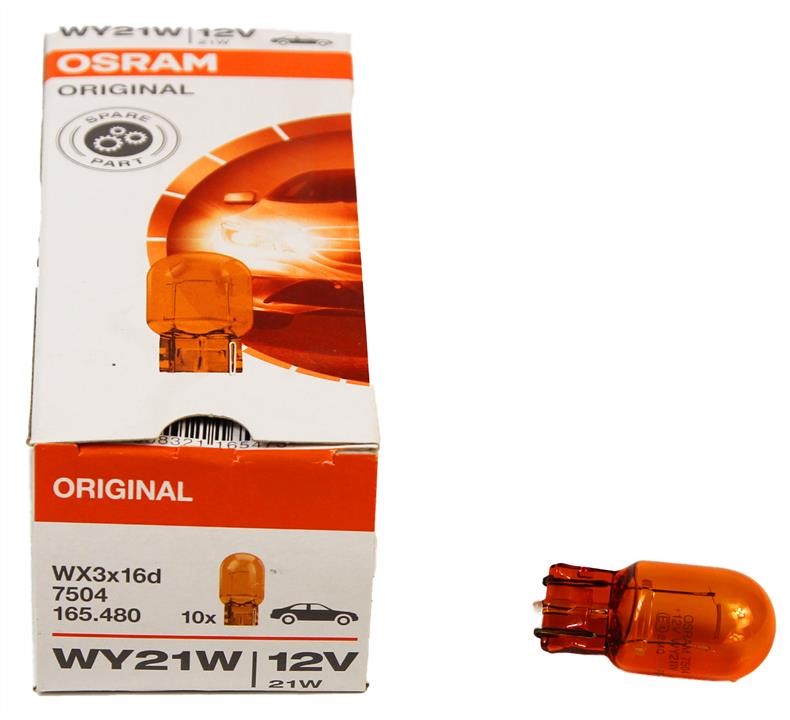 Osram Glow bulb yellow WY21W 12V 21W – price 151 PLN