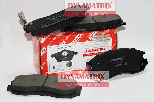 Dynamatrix DBP764 Brake Pad Set, disc brake DBP764