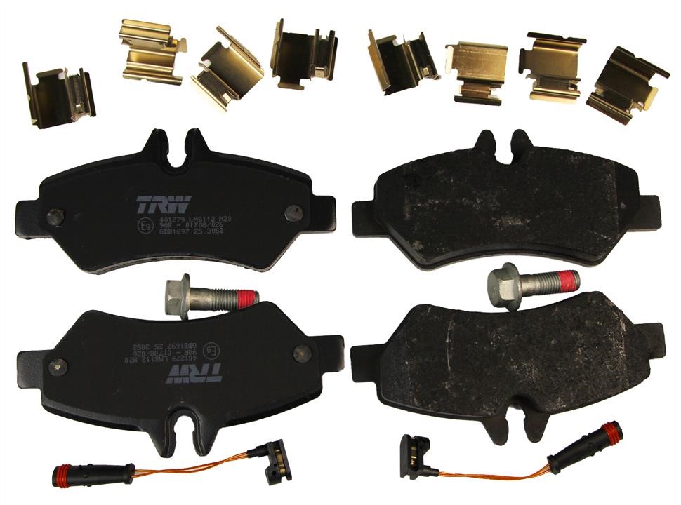 TRW GDB1697 TRW COTEC disc brake pads, set GDB1697
