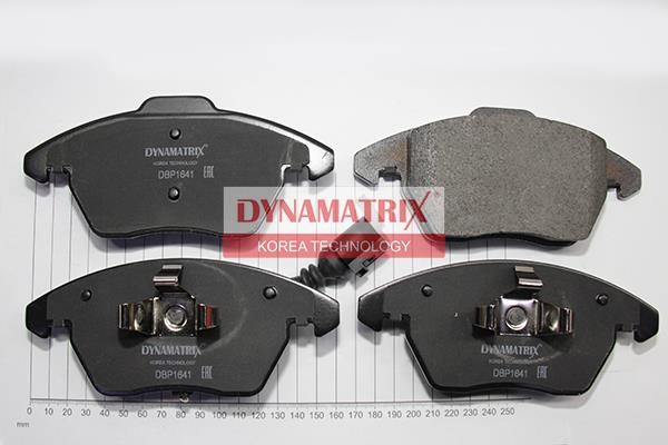 Dynamatrix DBP1641 Brake Pad Set, disc brake DBP1641