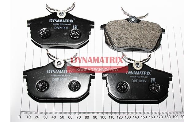 Dynamatrix DBP1095 Brake Pad Set, disc brake DBP1095