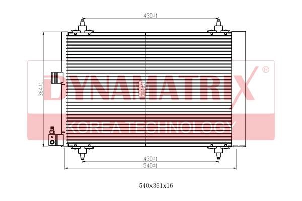 Dynamatrix DR94534 Condenser DR94534