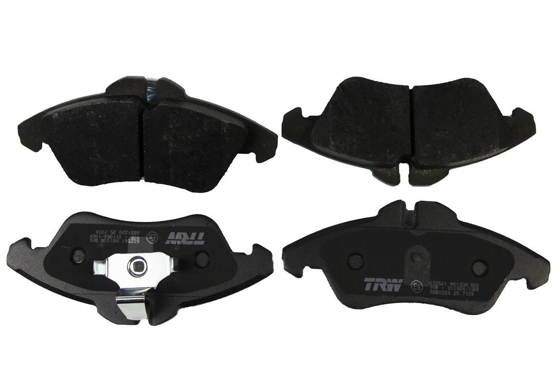 TRW GDB1220 TRW COTEC disc brake pads, set GDB1220