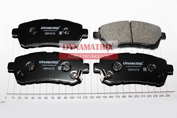 Dynamatrix DBP4279 Brake Pad Set, disc brake DBP4279