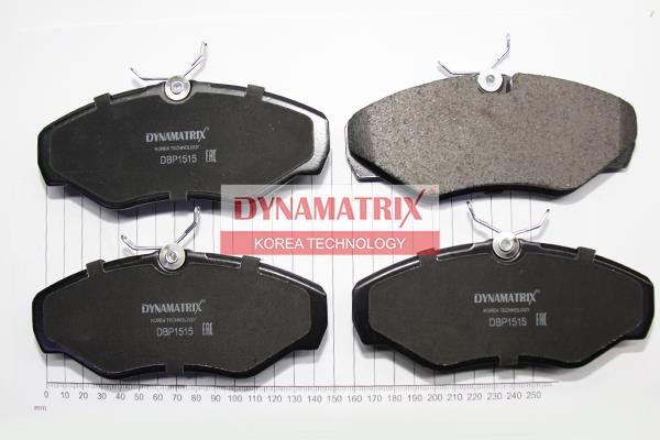 Dynamatrix DBP1515 Brake Pad Set, disc brake DBP1515
