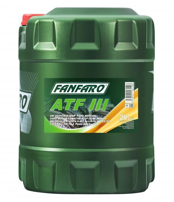 Fanfaro FF8603-20 Transmission oil FanFaro ATF III, 20 l FF860320