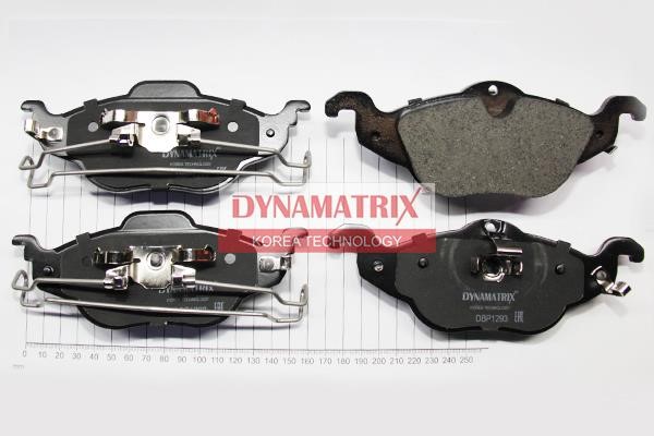 Dynamatrix DBP1293 Brake Pad Set, disc brake DBP1293