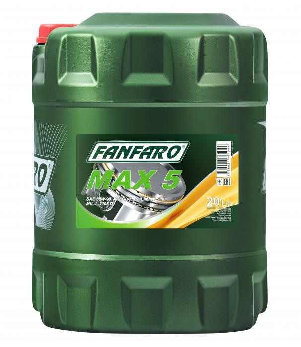 Fanfaro FF8703-20 Transmission oil FanFaro MAX 5 80W-90, 20 l FF870320