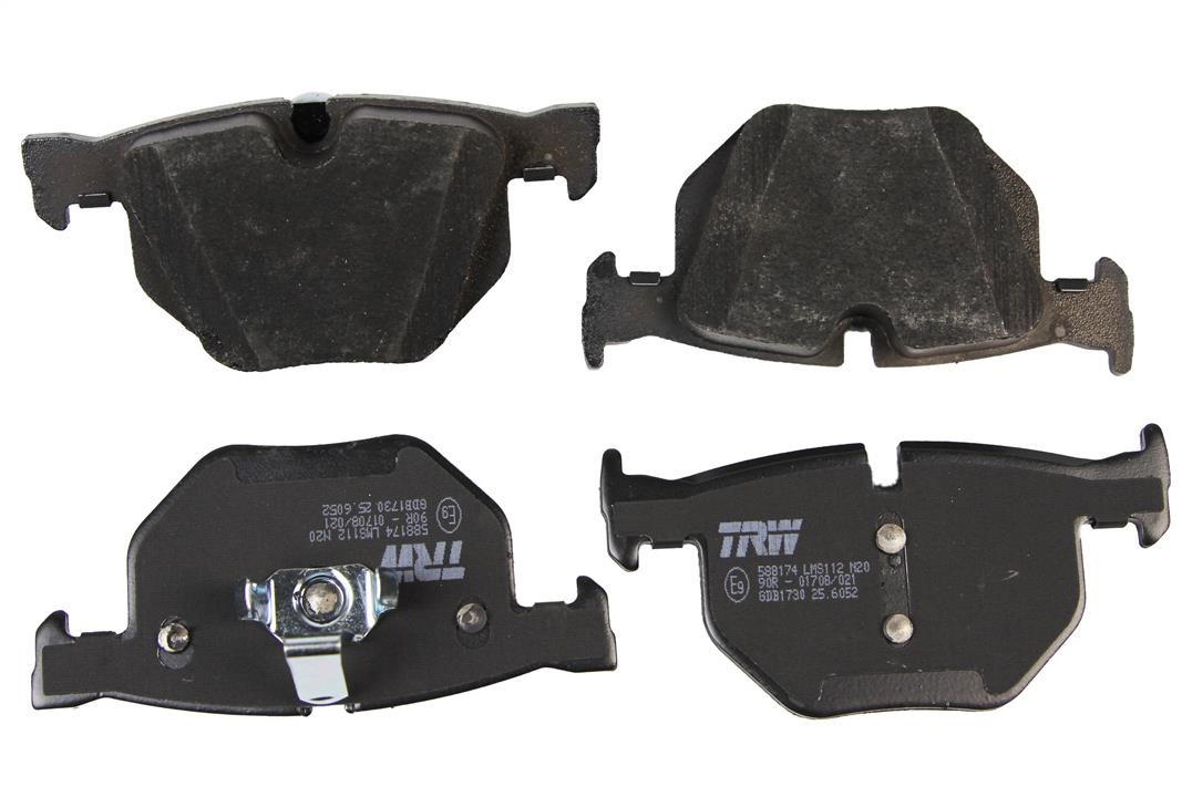 TRW GDB1730 TRW COTEC disc brake pads, set GDB1730