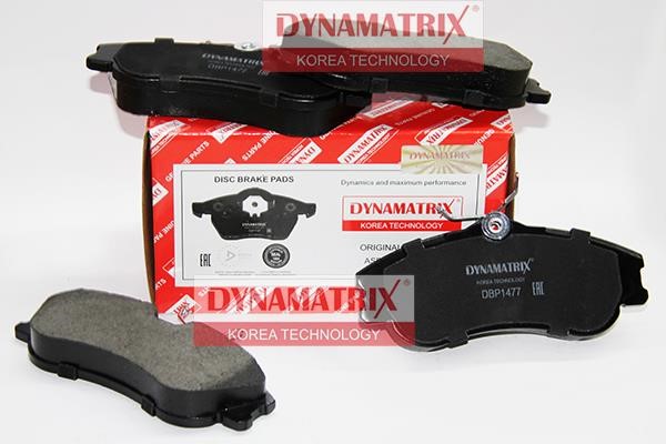Dynamatrix DBP1477 Brake Pad Set, disc brake DBP1477