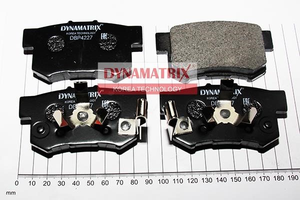 Dynamatrix DBP4227 Brake Pad Set, disc brake DBP4227
