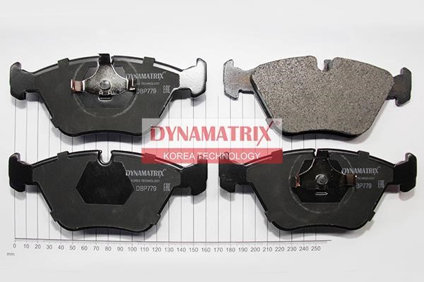 Dynamatrix DBP779 Brake Pad Set, disc brake DBP779