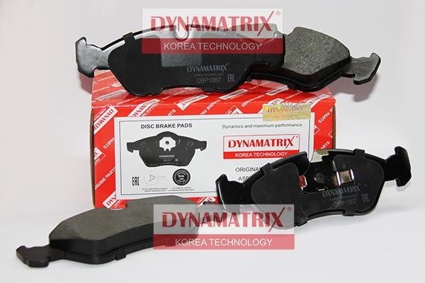 Dynamatrix DBP1067 Brake Pad Set, disc brake DBP1067