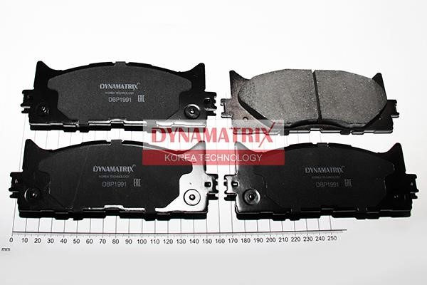 Dynamatrix DBP1991 Brake Pad Set, disc brake DBP1991
