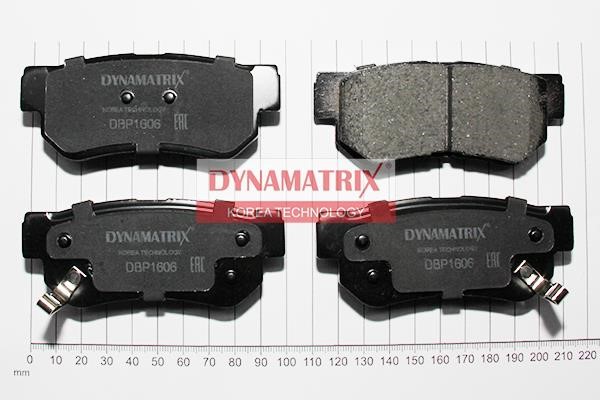 Dynamatrix DBP1606 Brake Pad Set, disc brake DBP1606