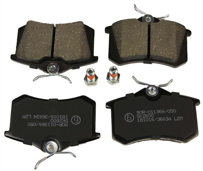 LPR 05P634 Brake Pad Set, disc brake 05P634