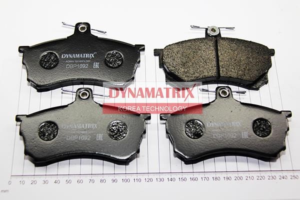 Dynamatrix DBP1092 Brake Pad Set, disc brake DBP1092
