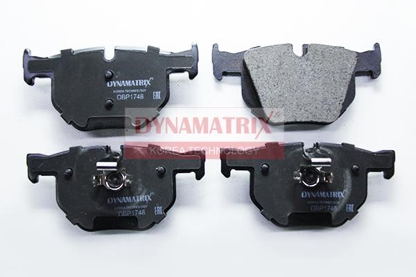 Dynamatrix DBP1748 Brake Pad Set, disc brake DBP1748