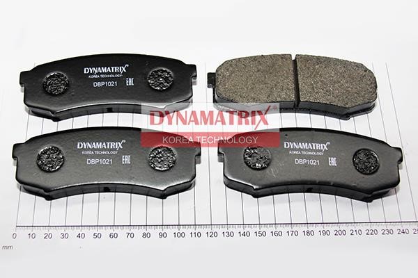 Dynamatrix DBP1021 Brake Pad Set, disc brake DBP1021