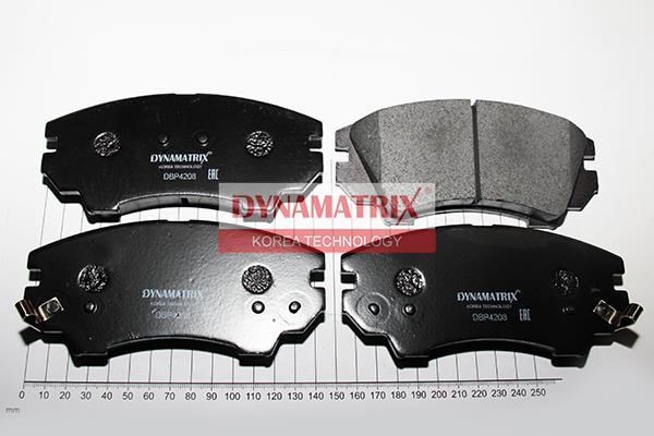 Dynamatrix DBP4208 Brake Pad Set, disc brake DBP4208