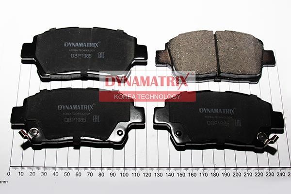 Dynamatrix DBP1985 Brake Pad Set, disc brake DBP1985