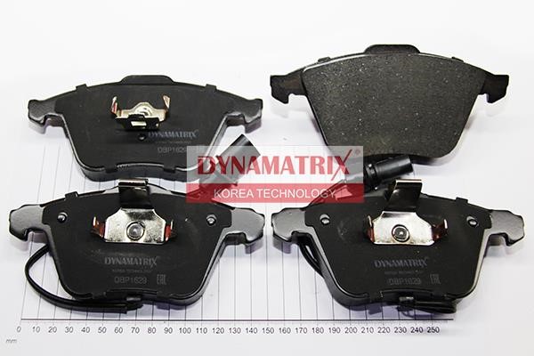 Dynamatrix DBP1629 Brake Pad Set, disc brake DBP1629