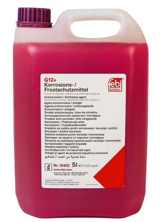 febi 19402 Antifreeze concentrate G12+ ANTIFREEZE, purple, 5 L 19402