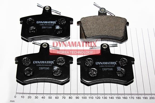 Dynamatrix DBP596 Brake Pad Set, disc brake DBP596