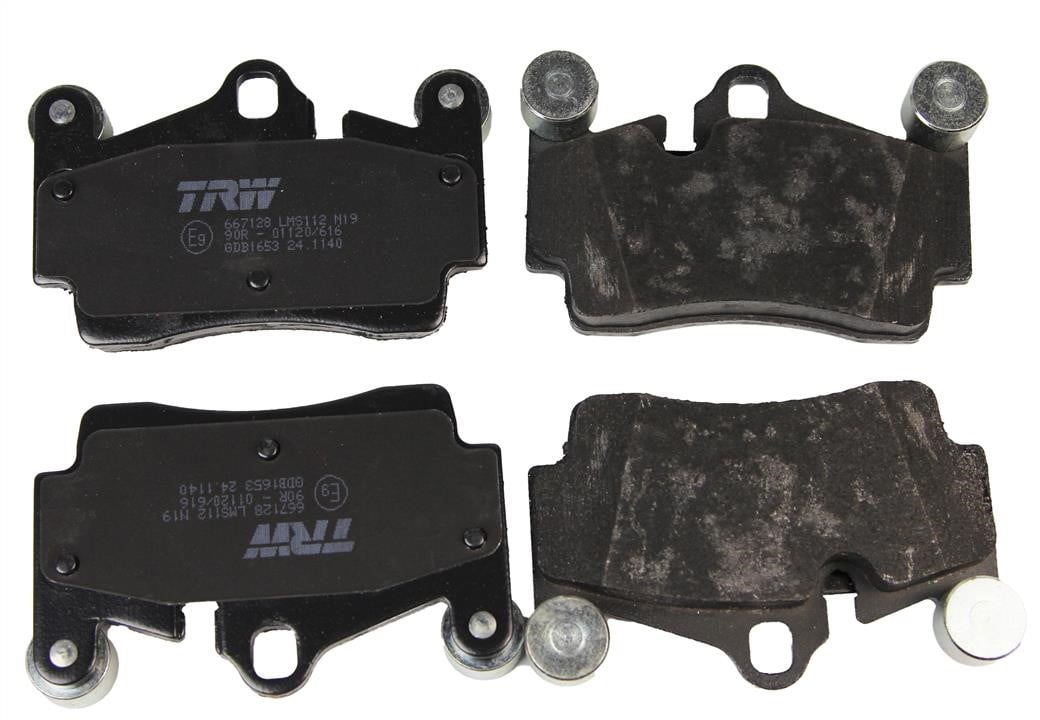 TRW GDB1653 TRW COTEC disc brake pads, set GDB1653