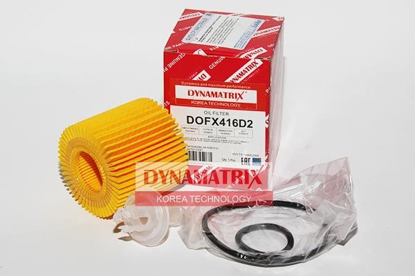 Dynamatrix DOFX416D2 Oil Filter DOFX416D2