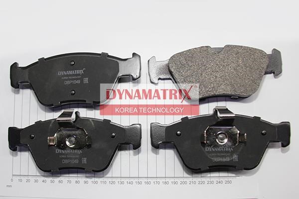 Dynamatrix DBP1049 Brake Pad Set, disc brake DBP1049
